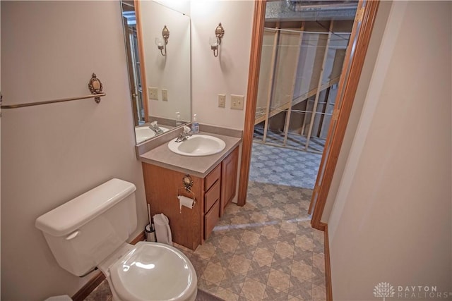 1250 Yankee Woods Dr, Washington Twp, OH 45458 - bathroom with vanity and toilet