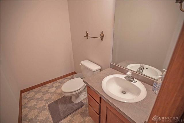 1250 Yankee Woods Dr, Washington Twp, OH 45458 - bathroom with vanity and toilet