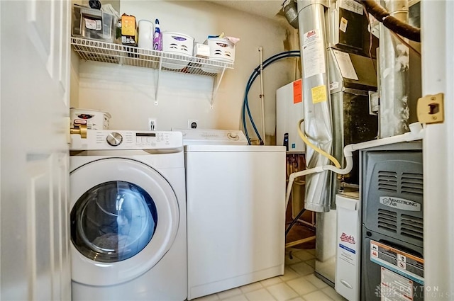 laundry area with laundry area and washing machine and dryer