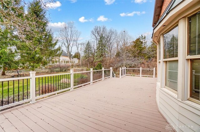 6485 Munger Rd, Dayton, OH 45459 - view of deck