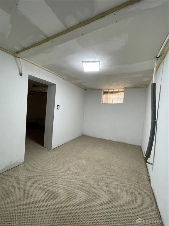 50 Woodcrest Ave, Dayton, OH 45405 - below grade area featuring light colored carpet