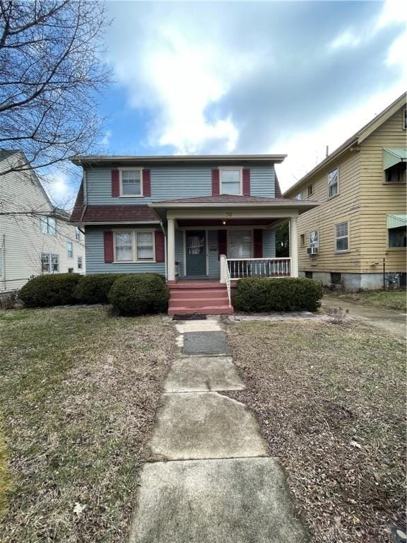 50 Woodcrest Ave, Dayton, OH 45405 - view of front facade featuring a porch