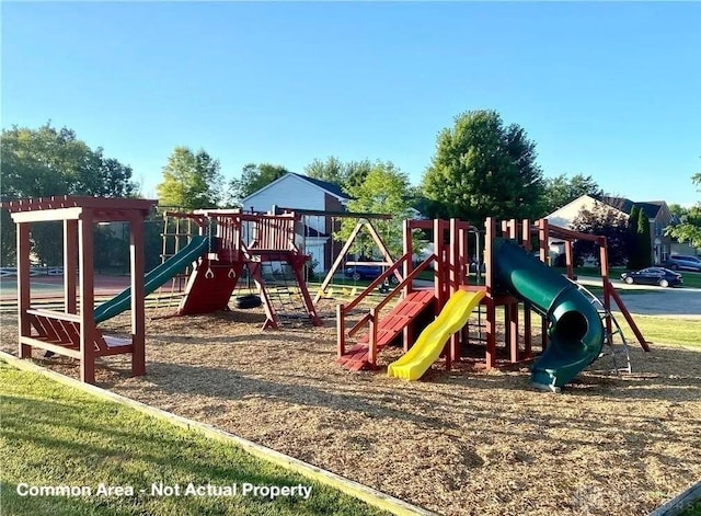 view of community playground