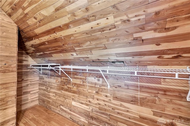 543 W Market St, Germantown, OH 45327 - walk in closet with vaulted ceiling
