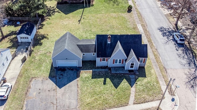 543 W Market St, Germantown, OH 45327 - aerial view of property and surrounding area