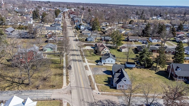 543 W Market St, Germantown, OH 45327 - aerial view of property and surrounding area with nearby suburban area