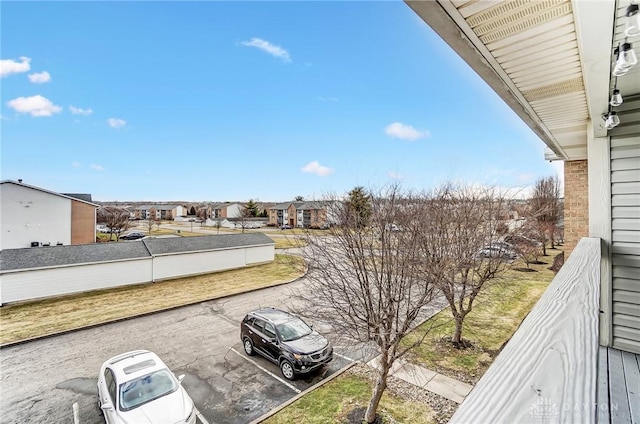 exterior space featuring a residential view