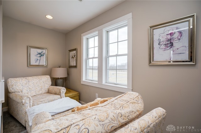 bedroom featuring recessed lighting