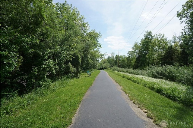 view of road