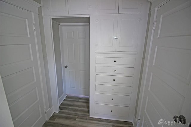 view of closet