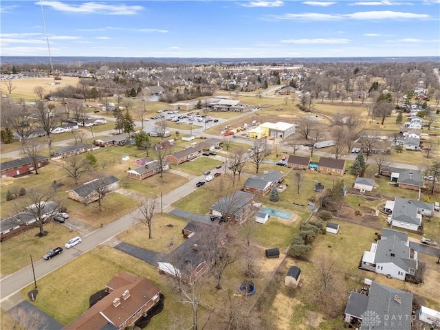 birds eye view of property featuring a residential view