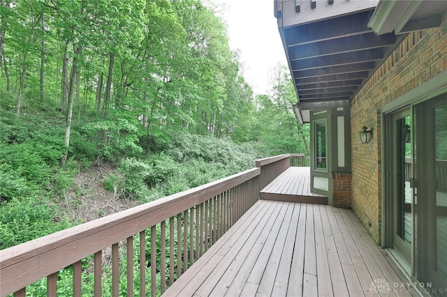 439 Claxton Glen Ct, Dayton, OH 45429 - view of wooden deck
