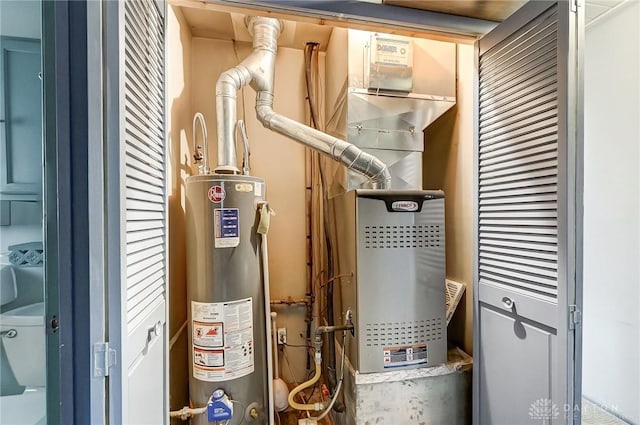 utilities with water heater