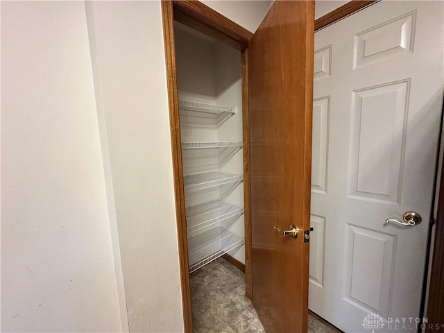 view of closet