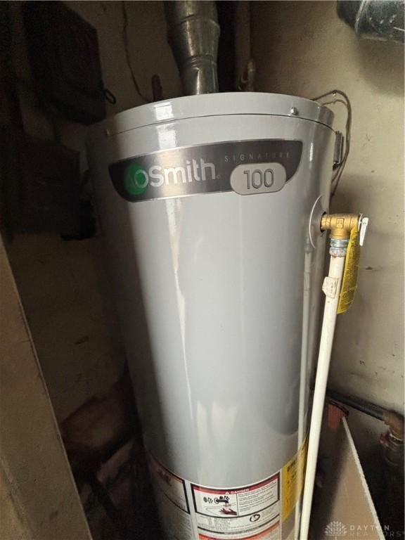 utilities with gas water heater