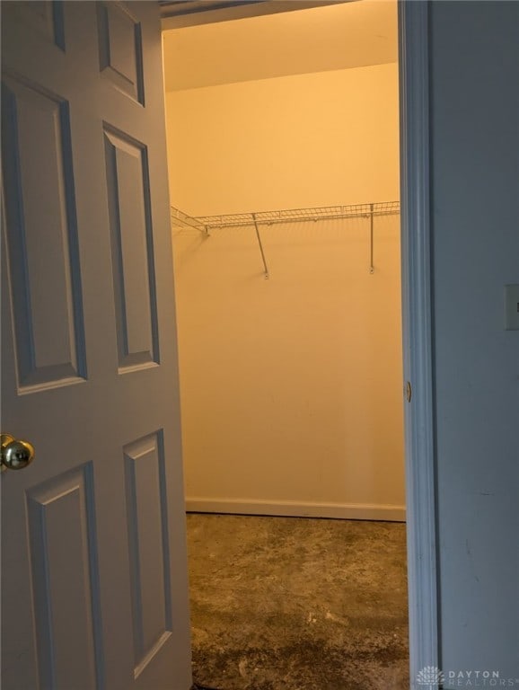 view of spacious closet