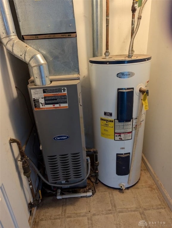 utilities with water heater