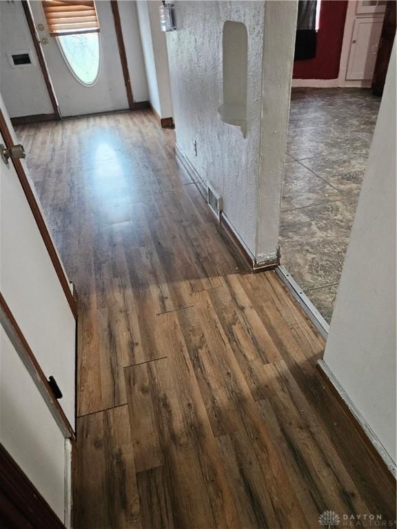 25 Redwood Ave, Dayton, OH 45405 - interior space featuring visible vents and wood finished floors