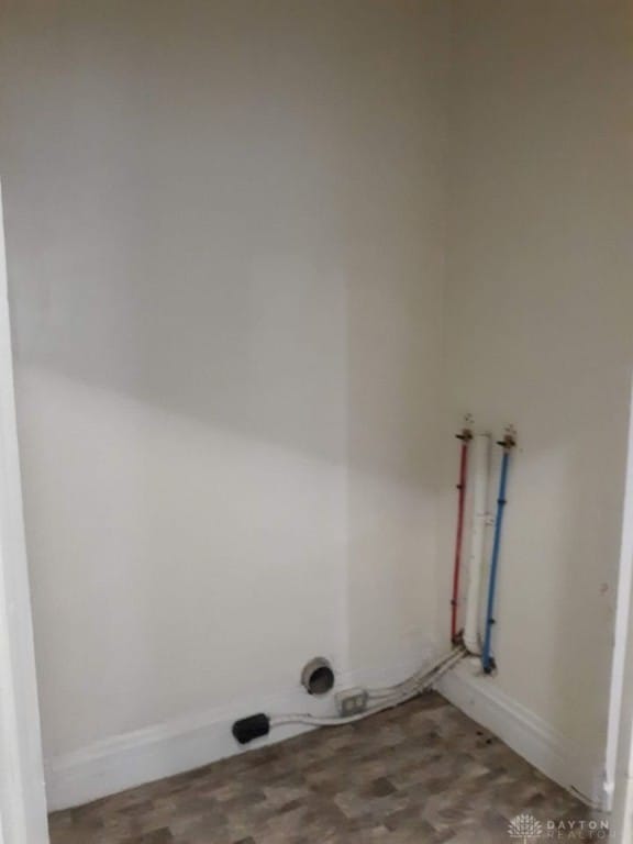 washroom with laundry area and hookup for a washing machine