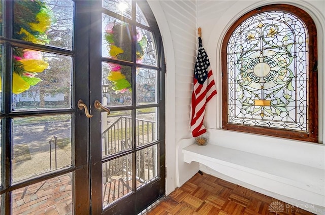 room details featuring french doors