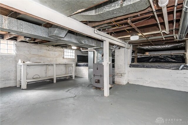 2724 Whittier Ave, Dayton, OH 45420 - below grade area featuring heating unit