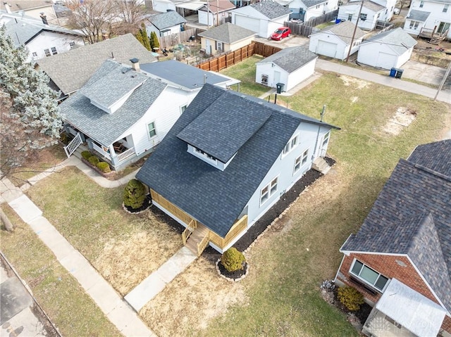 2724 Whittier Ave, Dayton, OH 45420 - drone / aerial view with a residential view