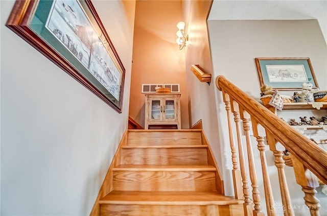 stairs with visible vents