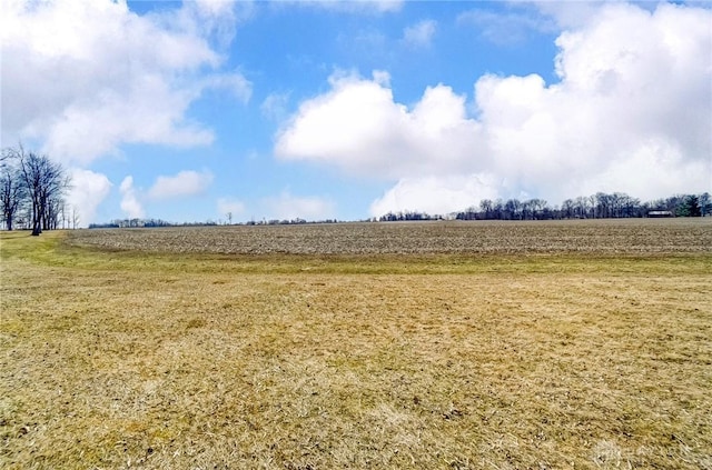 view of nature with a rural view