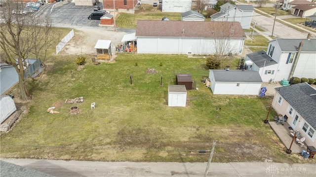 134 S Harrison St, New Madison, OH 45346 - aerial perspective of suburban area