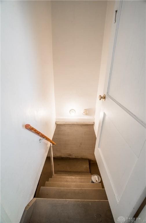 134 S Harrison St, New Madison, OH 45346 - view of staircase