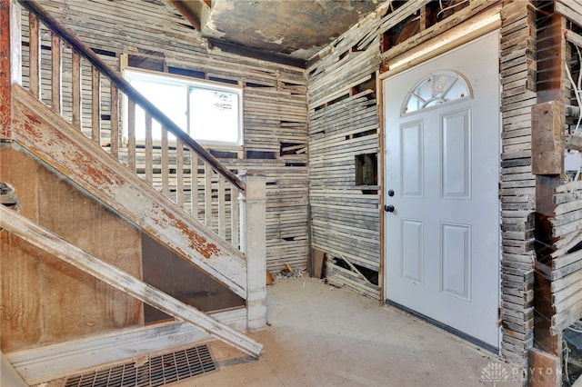 entrance foyer with stairway