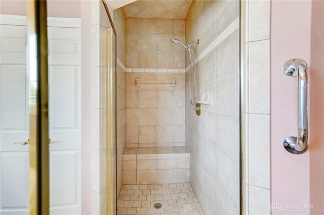 full bath with a stall shower