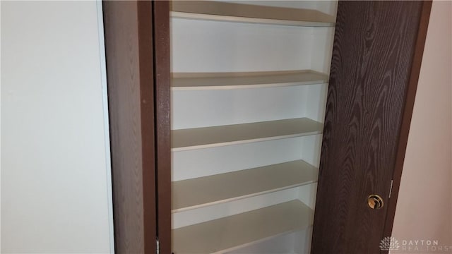 view of closet