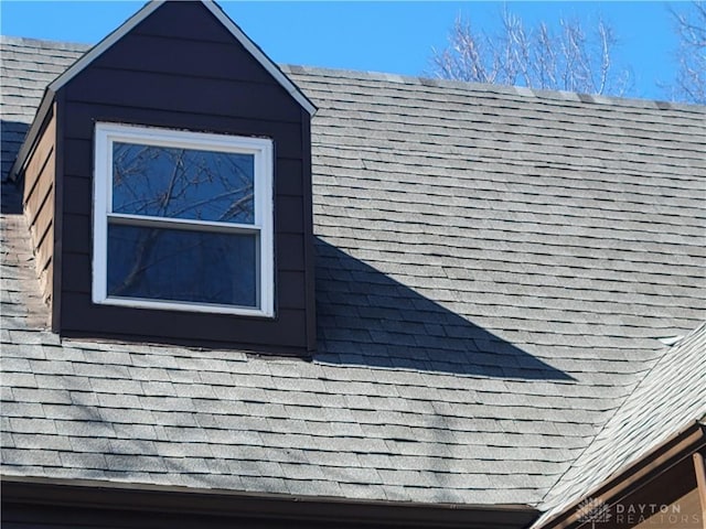 details with roof with shingles