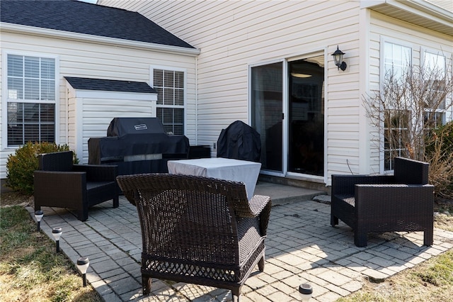 view of patio / terrace featuring outdoor lounge area