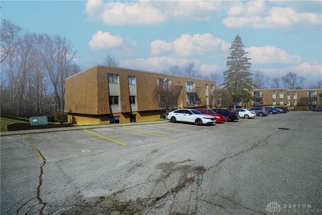 view of uncovered parking lot