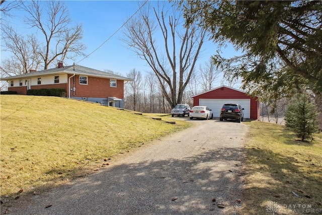 view of road featuring driveway