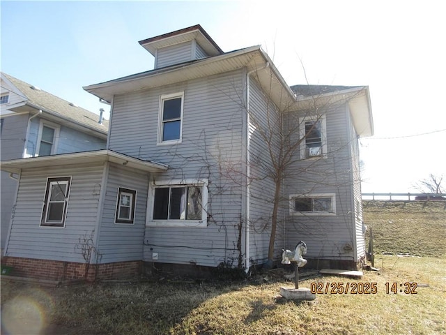 view of rear view of house