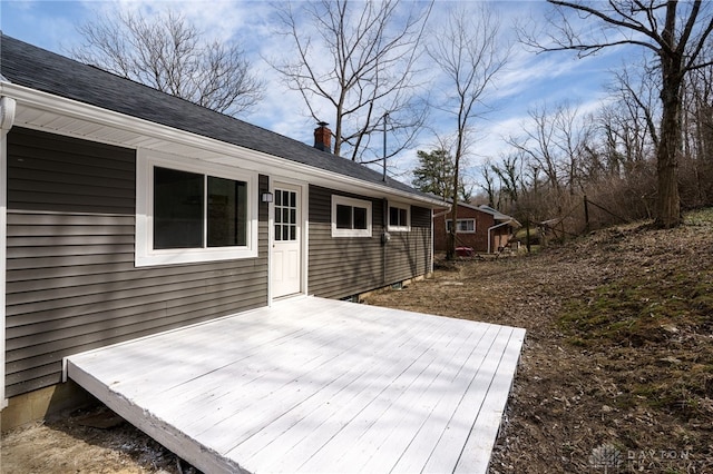 view of deck