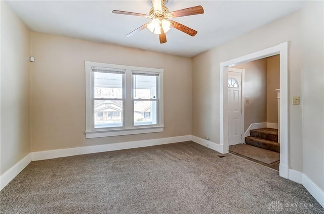 252 Illinois Ave, Dayton, OH 45410 - empty room featuring carpet and baseboards