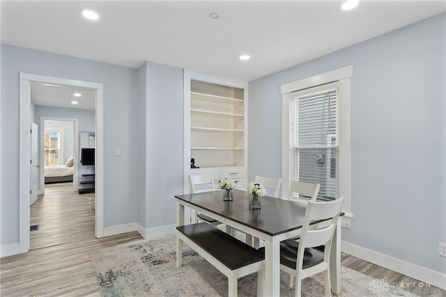 331 Morton Ave, Dayton, OH 45410 - dining room with light wood-type flooring and recessed lighting