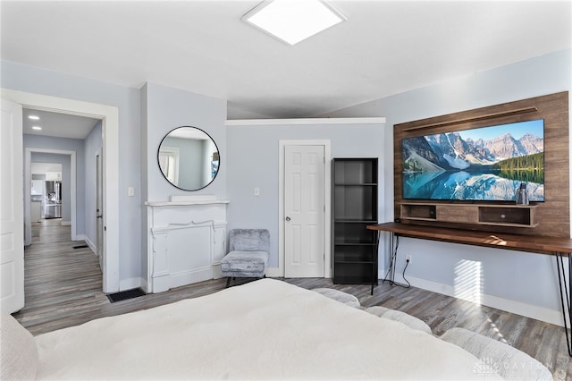 331 Morton Ave, Dayton, OH 45410 - bedroom featuring baseboards and wood finished floors