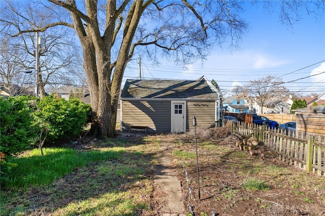 331 Morton Ave, Dayton, OH 45410 - view of yard featuring an outdoor structure