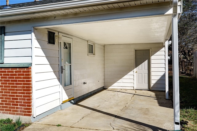 5027 Hackett Dr, Dayton, OH 45417 - property entrance with brick siding