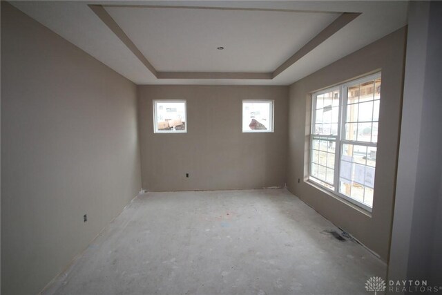 2018 Glen Valley Dr Unit 219, Washington Twp, OH 45458 - empty room featuring a raised ceiling