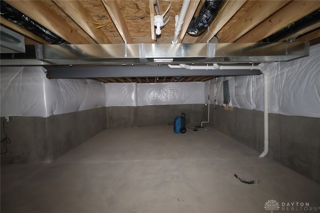 2855 Sky Crossing Dr Unit 50, Beavercreek, OH 45434 - view of unfinished basement