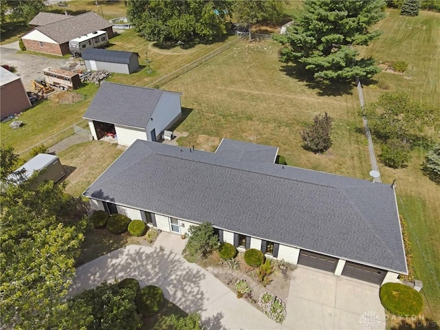 aerial view