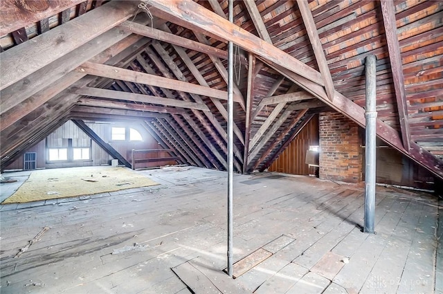 322 Hickory St, Dayton, OH 45410 - view of unfinished attic