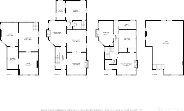 322 Hickory St, Dayton, OH 45410 - floor plan