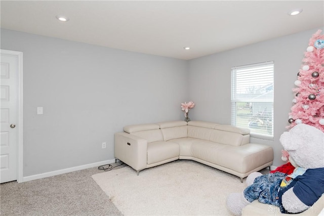 2012 Prestwick Bnd, Miamisburg, OH 45342 - carpeted living area with recessed lighting and baseboards